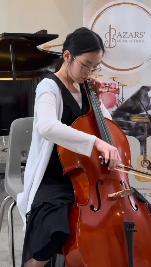 Start your journey with the cello — one of the most expressive instruments in the string family. 🎻✨