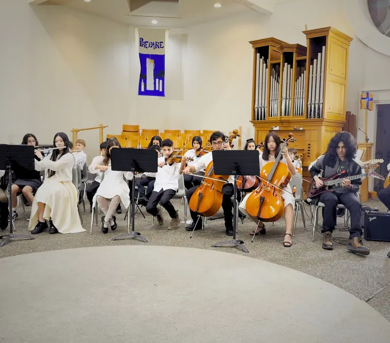 Azars’ Music School students performing at the 2025 recital