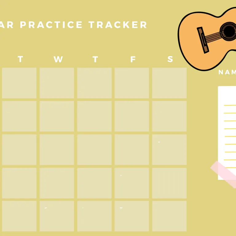 Free Printable Practice Tracker
